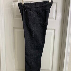 Lee Brand Women's Black Denim Jeans, Size 12